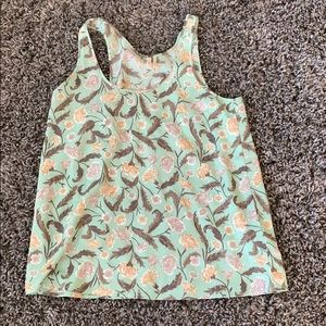Floral tank top